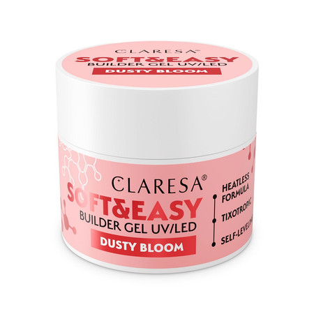 Soft&Easy Builder Gel żel budujący Dusty Bloom 12g