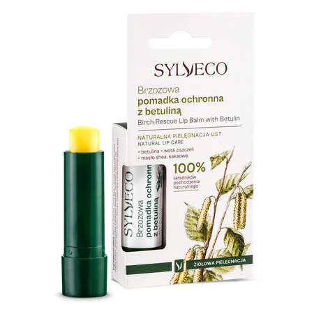 Sylveco − Brzozowa pomadka ochronna z betuliną − 4,4 g