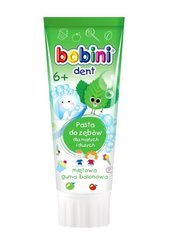 Bobini Dent pasta do zębów dla małych i dużych powyżej 6-go roku życia Miętowa guma balonowa 75ml