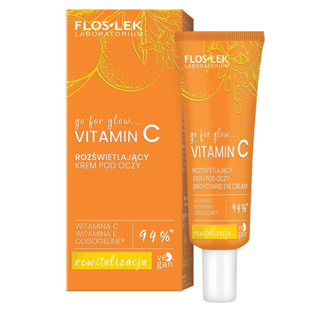 go for glow…. VITAMIN C rozświetlający krem pod oczy 30ml