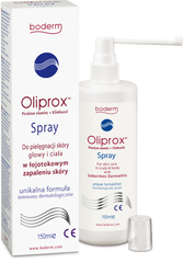 Oliprox Spray do pielęgnacji w łojotokowym zapaleniu skóry 150 ml