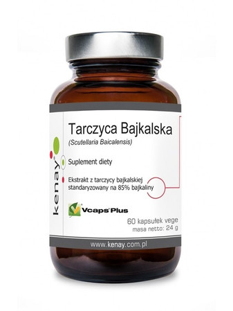 KENAY Tarczyca Bajkalska na wsparcie ochrony antyoksydacyjnej, stawów i mięśni 60 kaps.