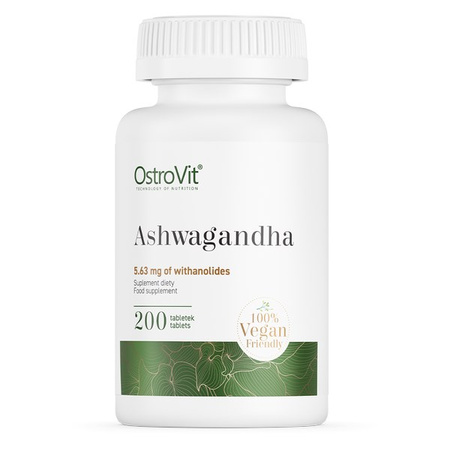 OstroVit Ashwagandha VEGE 200 tabletek