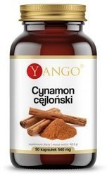 Yango Cynamon cejloński 540 mg 90 kapsułek