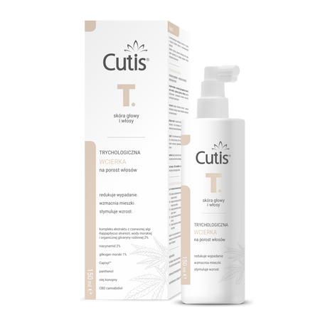 Cutis T.-TRYCHOLOGICZNA WCIERKA na porost włosów 150 ml