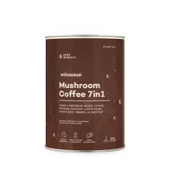 Aura Herbals Mycodrop, kawa z grzybami, mushroom coffee 7 in 1 -  250g