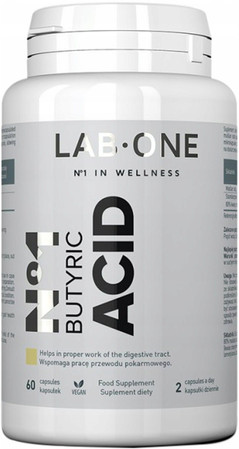 LAB ONE N°1 Butyric ACID 60 kaps.