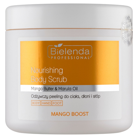 Mango Boost odżywczy peeling do ciała dłoni i stóp 550g