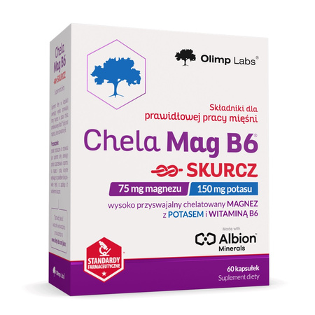 Olimp Labs Chela Mag B6 magnez skurcz 60 kaps.