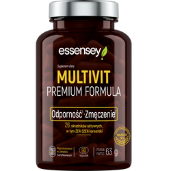 Essensey Multivit Premium Formula na odporność i zmęczenie 90 kaps.