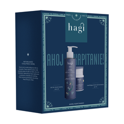 Hagi - Xmas Zestaw Ahoj Kapitanie Żel do mycia twarzy 200ml+Krem-żel nawilżajacy 50ml
