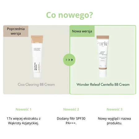 Purito Wonder Releaf Centella BB Cream #13 Neutral Ivory 30ml