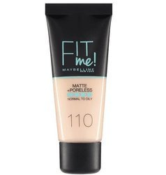Fit Me Matte & Poreless Foundation matujący podkład do twarzy 110 Porcelain 30ml