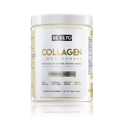 Keto Kolagen z olejem MCT Francuska Wanilia 300 g