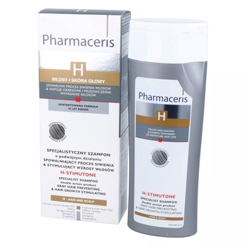 Pharmaceris H H-Stimutone specjalistyczny szampon: spowalniający proces siwienia & stymulujący wzrost włosów 250 ml