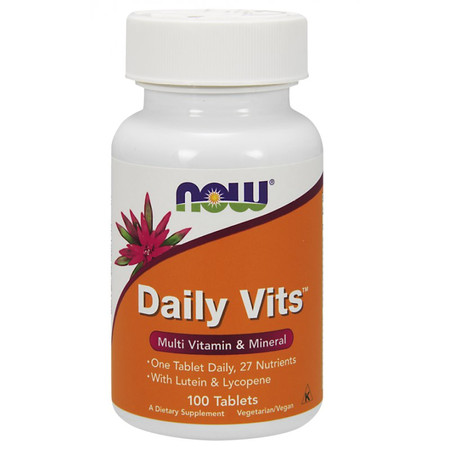 Now - Daily vits witaminy i minerały - 100 tab