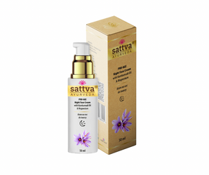 Sattva - Pro-age krem na noc z olejkiem kumkumadi 50ml