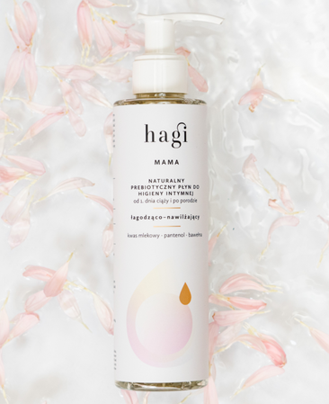 Hagi Mama  - Naturalny płyn do higieny intymnej, nawilżająco-kojący 200ml