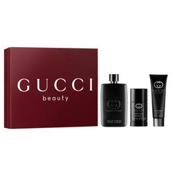 Guilty Pour Homme zestaw woda perfumowana spray 90ml + dezodorant sztyft 75ml + żel pod prysznic 50ml