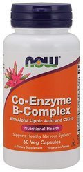 Co-Enzyme B-Complex Kompleks Witamin z grupy B + Kwas alfa liponowy + Koenzym Q10 (60 kaps.)