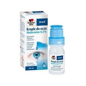 Doppelherz med krople do oczu hialuronian 0,2% 10 ml
