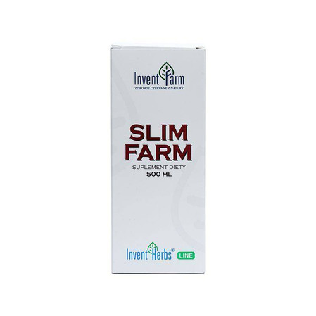 Invent Farm Slim Farm 500 ml Pomocny W Odchudzaniu