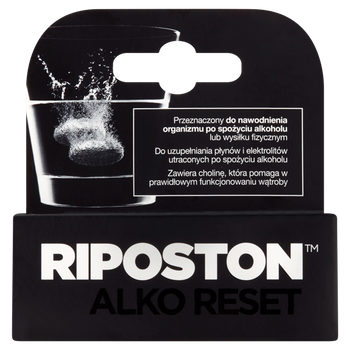 Riposton Tabletki musujące 40 g (10 x 4 g)