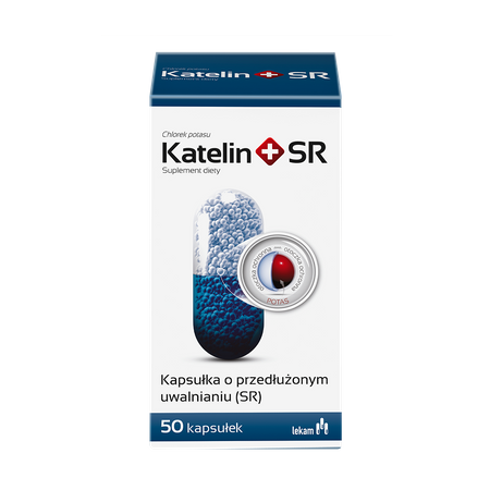 Katelin+ SR 610 mg 50 kapsułek