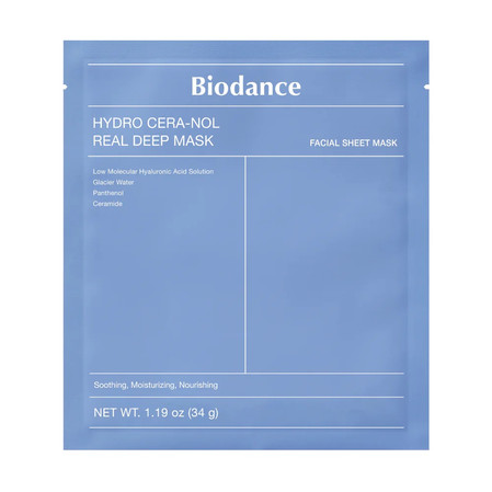 Hydro Cera-Nol Real Deep Mask maska do twarzy w płachcie 34g