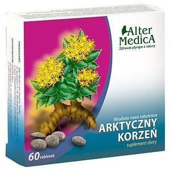 Alter Medica − Rhodiola Rosea, Arktyczny Korzeń − 60 tabl.