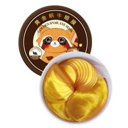 SersanLove - Golden Snail hydrożelowe płatki pod oczy z kwasem hialuronowym i naturalnymi ekstraktami 60szt.