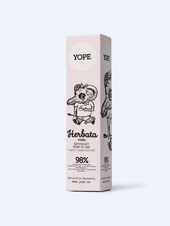 Yope - Krem do rąk. Herbata & Mięta - 100 ml  