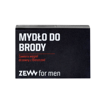 Mydło do brody z węglem drzewnym z Bieszczad 85ml