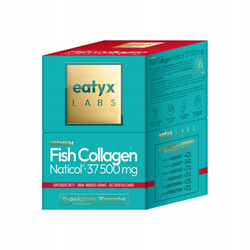Eatyx Eatyx Labs Collagen Rybi Naticol Peptide Hibiskus-Granat 75g (15 dni kuracji)