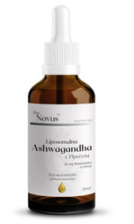 The Novus Liposomalna Ashwagandha z Piperyną krople 50 ml