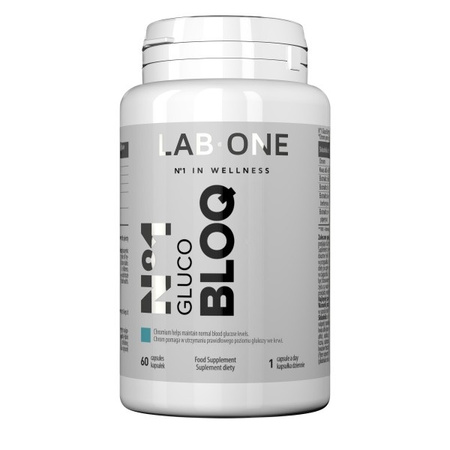 LAB ONE N°1 Gluco BLOQ 60 kaps.