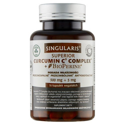 Singularis Superior Curcumin C3 Complex + Biperine 70 kaps. wege