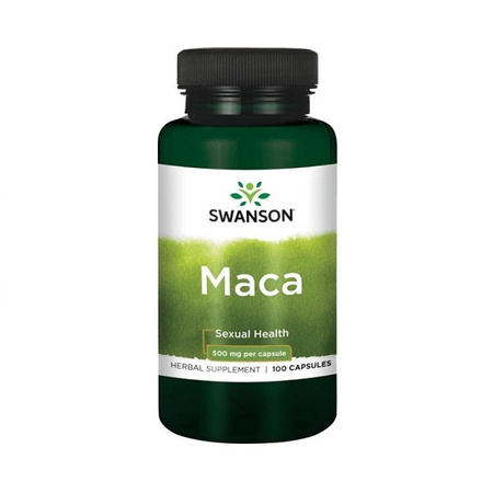 Swanson Maca 500 Mg 100 K Wzmacnia Organizm