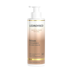 Uzdrovisco,Body & Face Ritual, Balsam samoopalający do ciała i twarzy, 200 ml