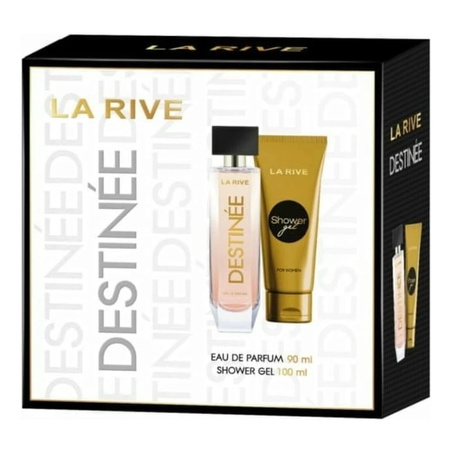 La Rive for Woman Zestaw prezentowy Destinee (woda perfumowana 90ml+żel pod prysznic 100ml)