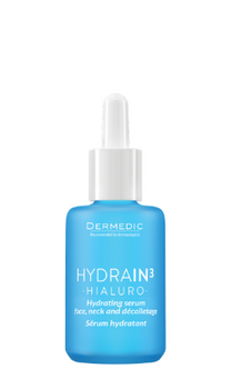 Dermedic Hydrain3 serum nawadniające twarz, szyję i dekolt 30 ml