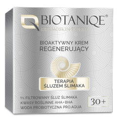 Biotaniqe,  Terapia Śluzem Ślimaka, BioAktywny Krem Regenerujący 30+, 50 ml