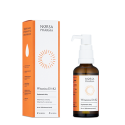 NORSA PHARMA Witamina D3 +K2 z ciecierzycy (50 ml)