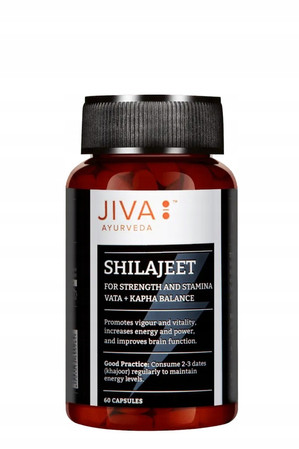 Jiva Pure Shilajit Mumio Adaptogen na odporność 60 kaps.