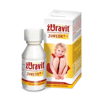 Żuravit Junior Plus syrop owoce leśne 100 ml