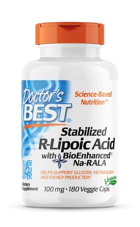 R-Lipoic Acid with BioEnhanced Na-RALA 180 kaps.