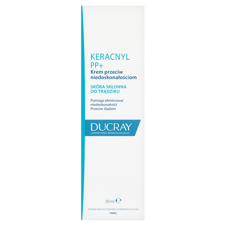 Ducray Keracnyl PP+ Krem przeciw niedoskonałościom 30 ml