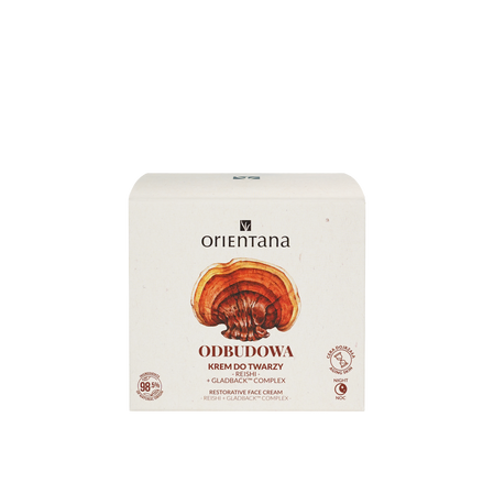 Orientana, REISHI, Wegański krem do twarzy na noc, 50 ml