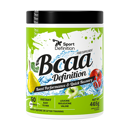 Sport Definition Aminokwasy BCAA Definition 465 g smak jabłko gruszka
