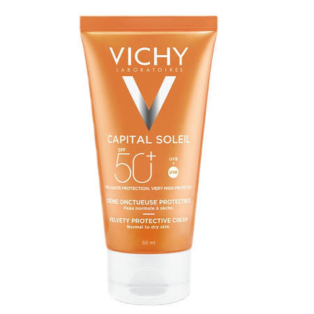 Vichy Ideal Soleil aksamitny krem do twarzy SPF 50 50 ml